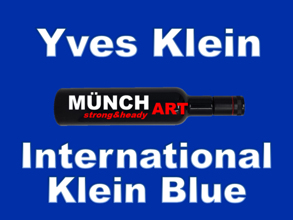 Blue nach Yves Klein (Serie „Farben“ / серия "Цвета")