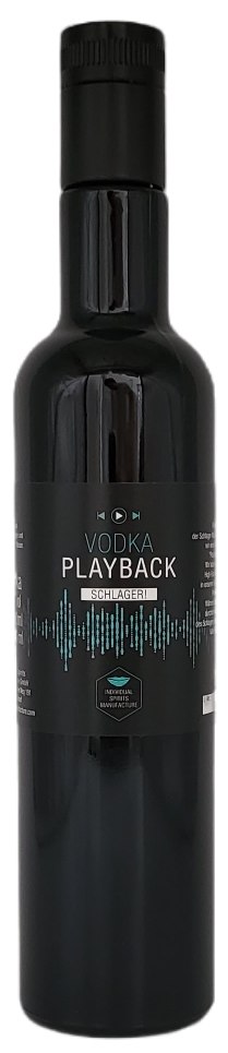Musik-Wodka „Playback Schlager“
